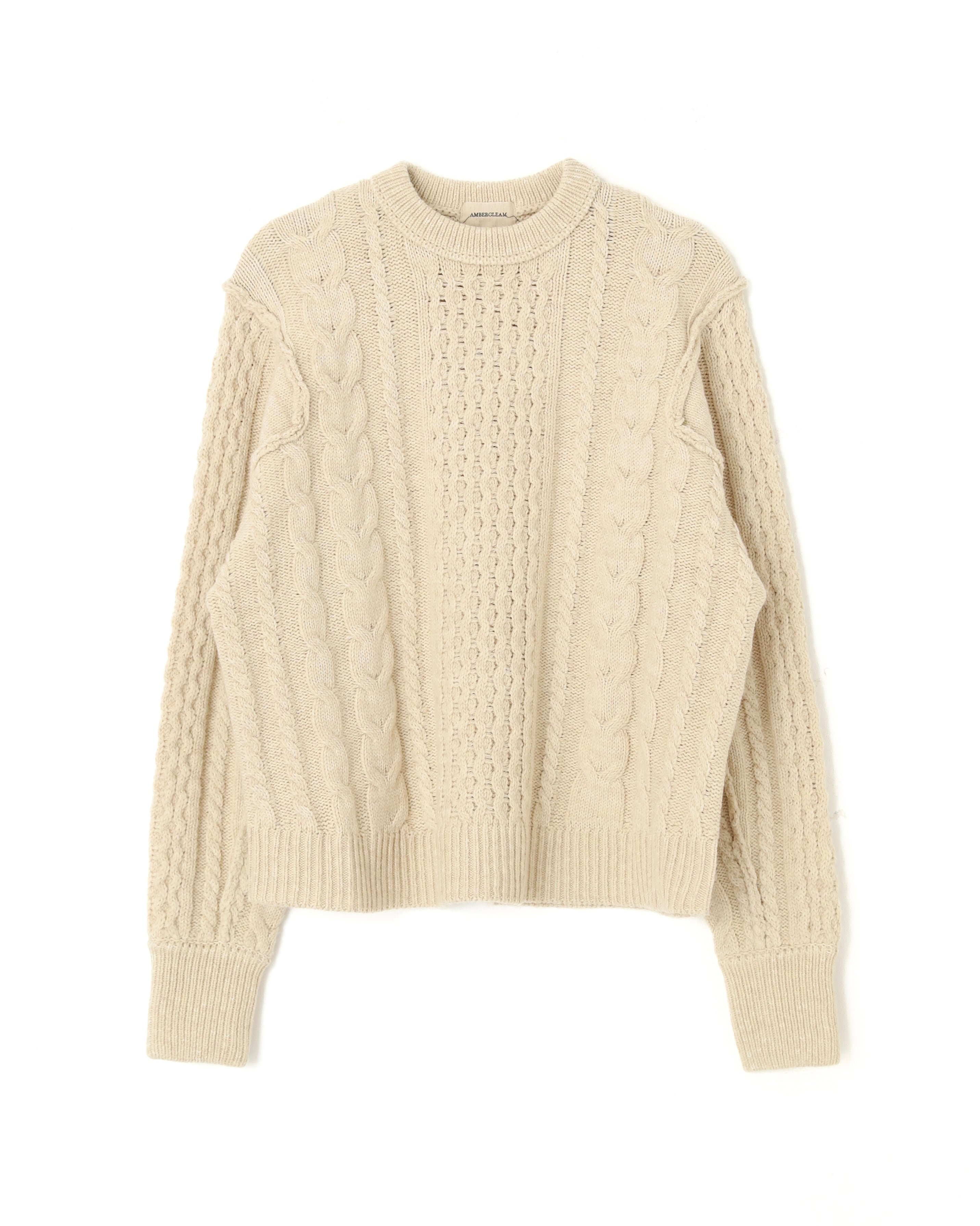 AMBERGLEAM ニット 楽天市場】AMBERGLEAM Warm Henry Sweater アンバーグリーム ニット