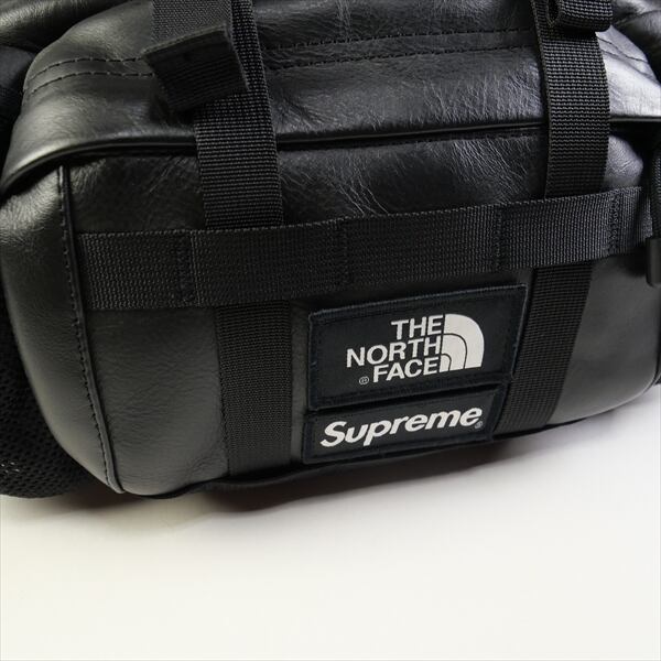 Supreme North Face Leather Waist Bag 黒