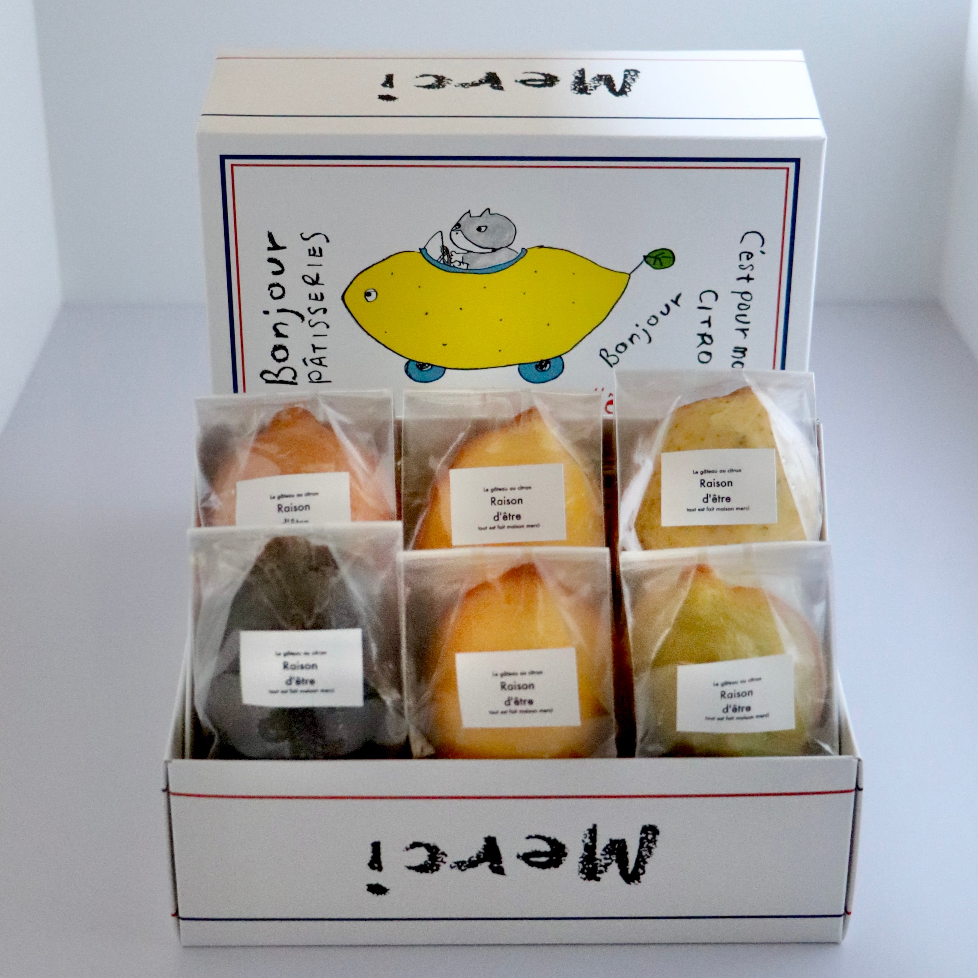 一番人気】レモンケーキセット 6個入り（全フレーバー5種）（熨斗対応