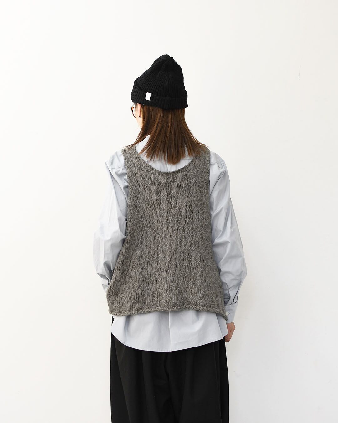 mizuiro ind [ミズイロ インド] Lily-yarn vest [3-220118] リリー