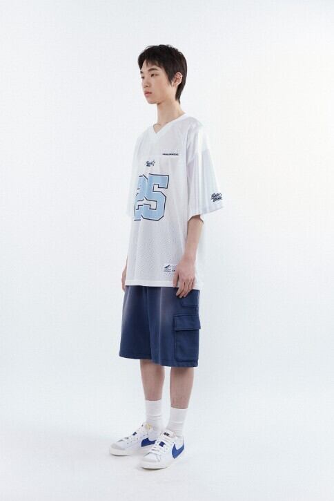 ☆Stray Kids アイエン 着用！！【CODEGRAPHY】Rugby mesh jersey