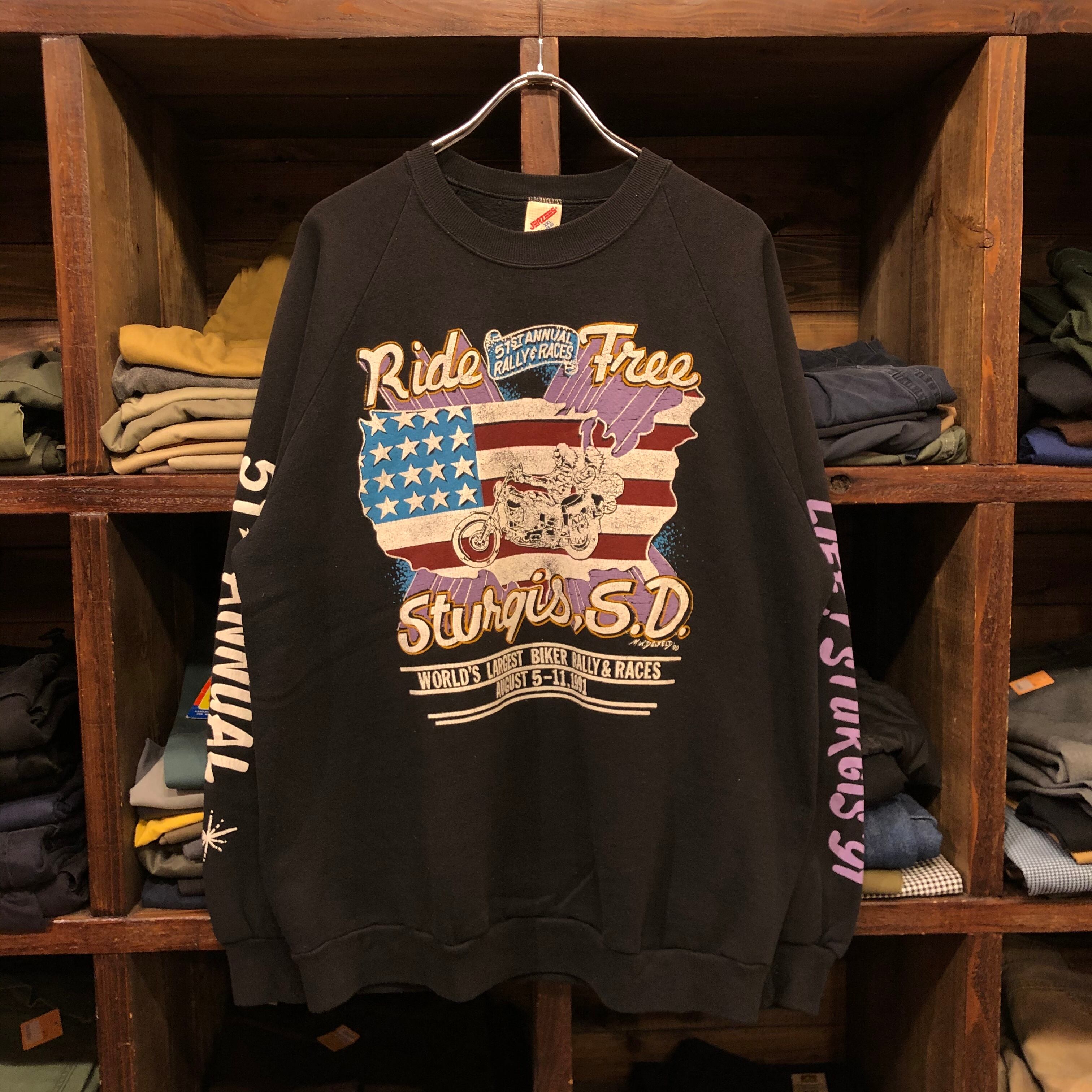 90s Sturgis Motorcycle スウェット USA製 | VOSTOK 90s Sturgis Motorcycle スウェット USA製 | VOSTOK