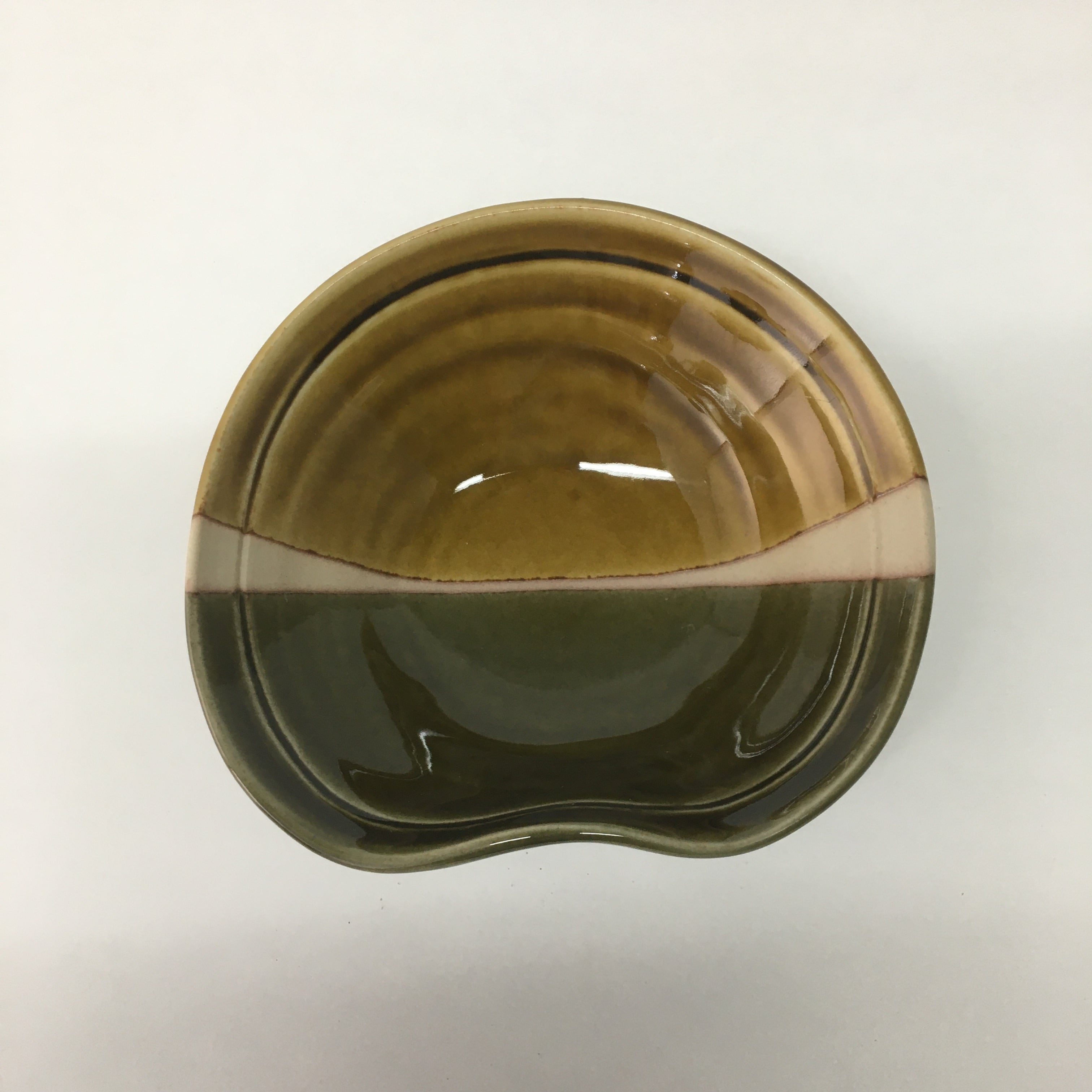 黄瀬戸焼片口鉢 明治期〜大正期 黄瀬戸 片口鉢 民芸・古