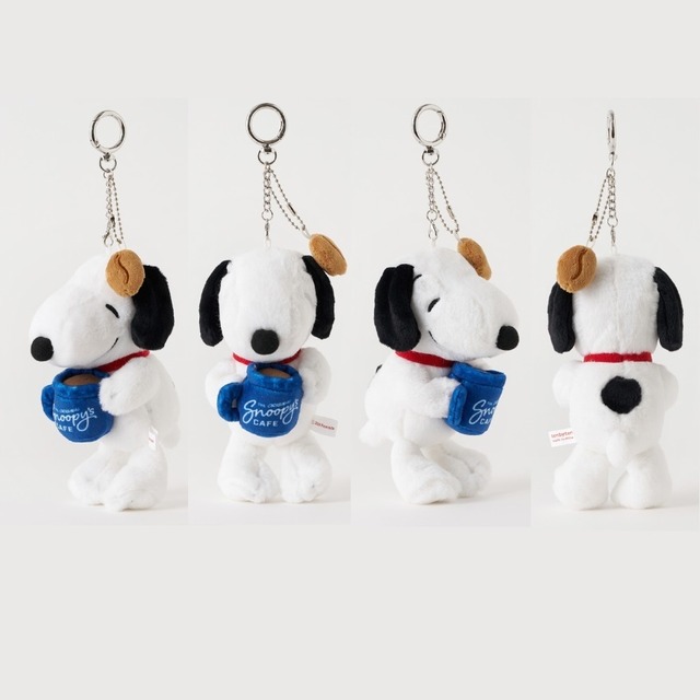 PEANUTS SNOOPY】スヌーピー カフェぬいぐるみキーホルダー5種 | petit  