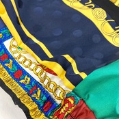 【bomber40】再構築リバーシブルボンバー Kimono×vintage scarf MIX BOMBER reversible JACKET