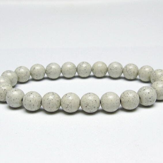 北投石 ブレスレット 9mm 一点物 メール便可 111-50272