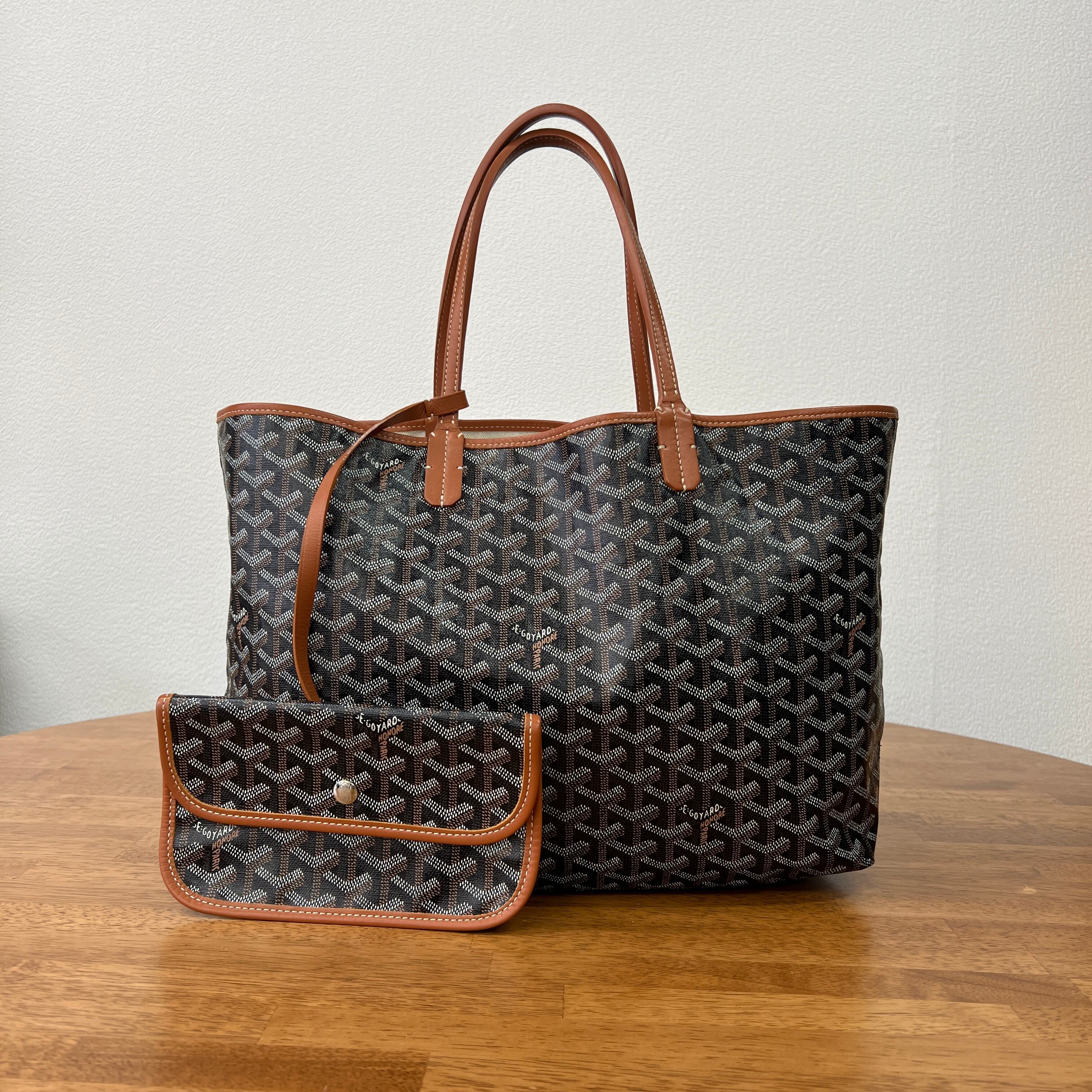 GOYARD / サンルイPM ブラック/ブラウン | BASIL VINTAGE | ヴィンテージブランドアイテムのセレクトショップ