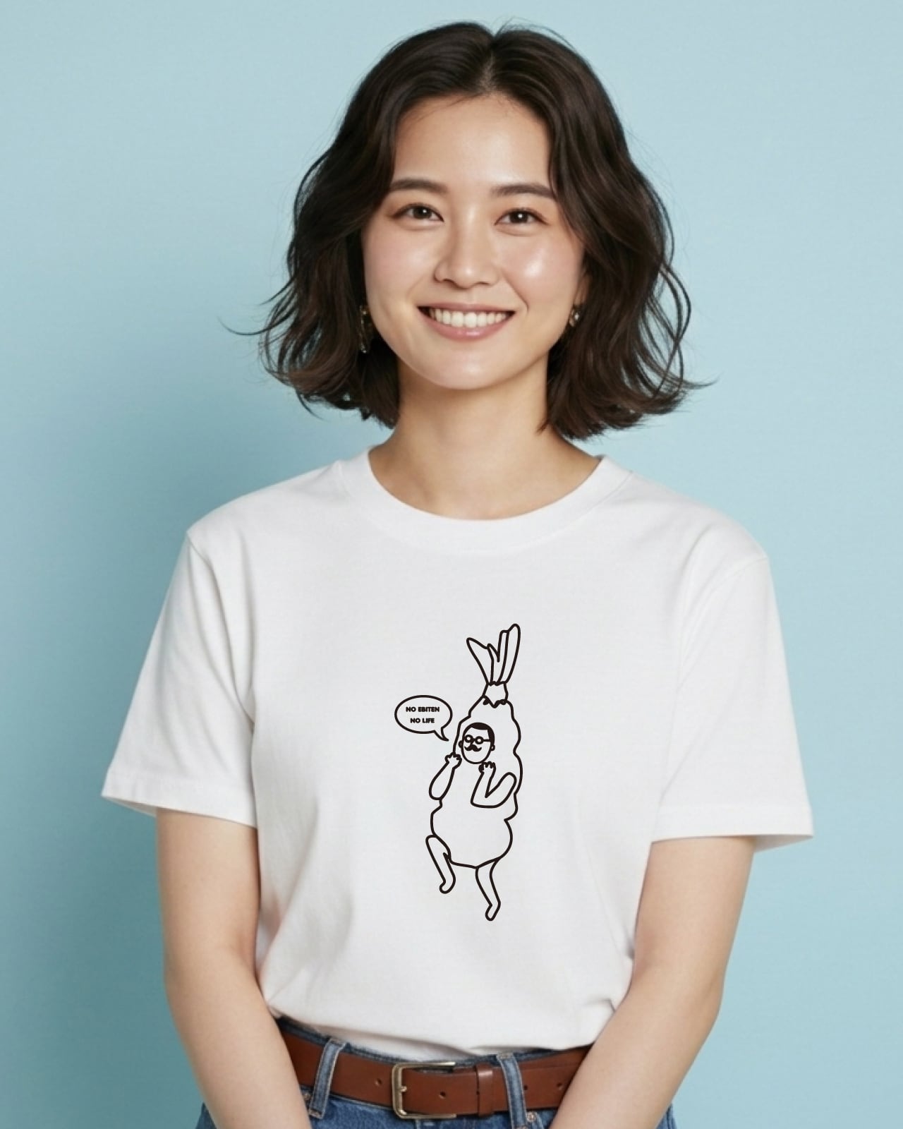 【エビ天おじさん】ユニセックスTシャツ マジックマインド