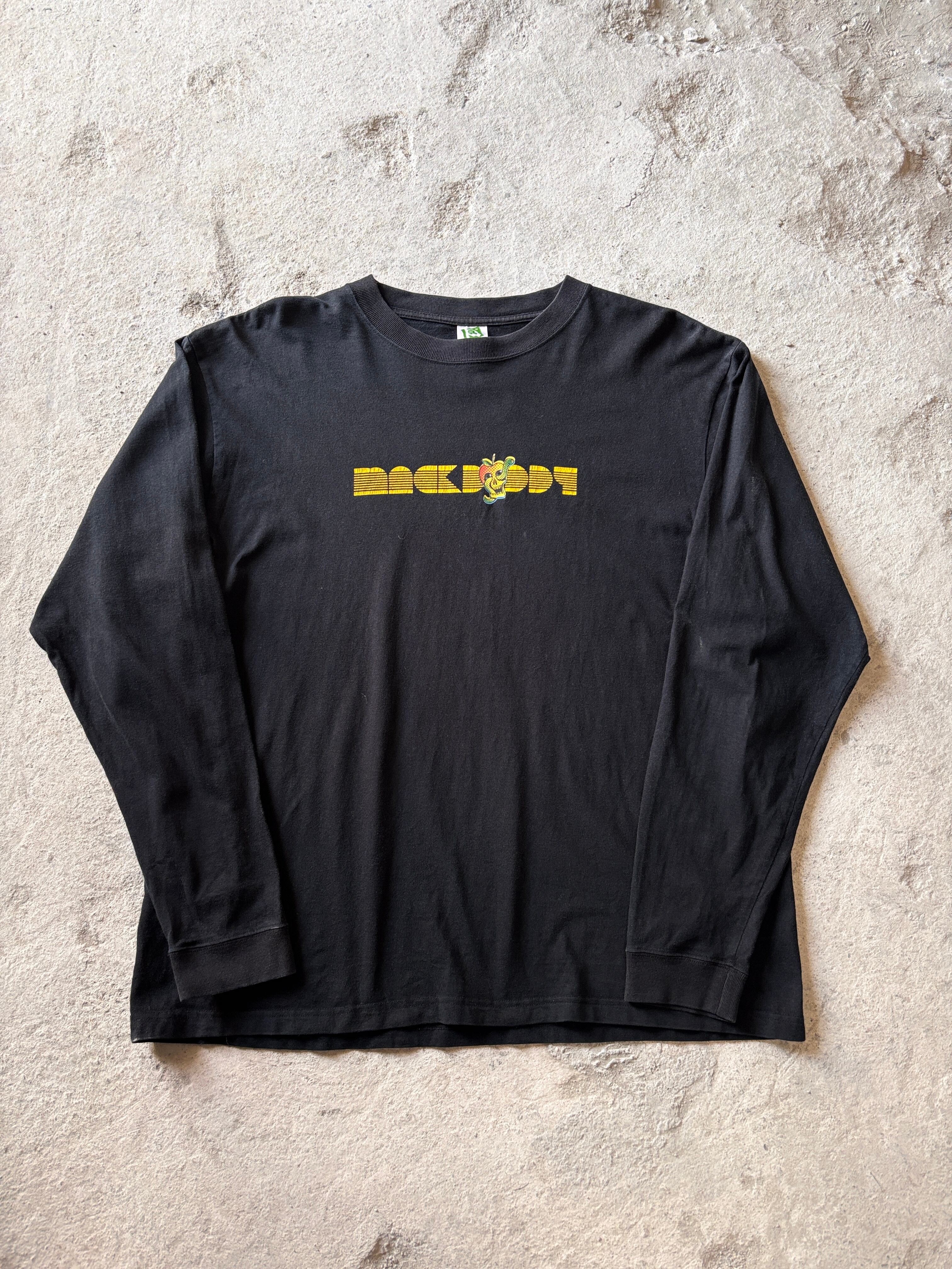 90s PROJECT DRAGON/BSF print Tee/L/ロゴプリントT/Tシャツ/BLUE