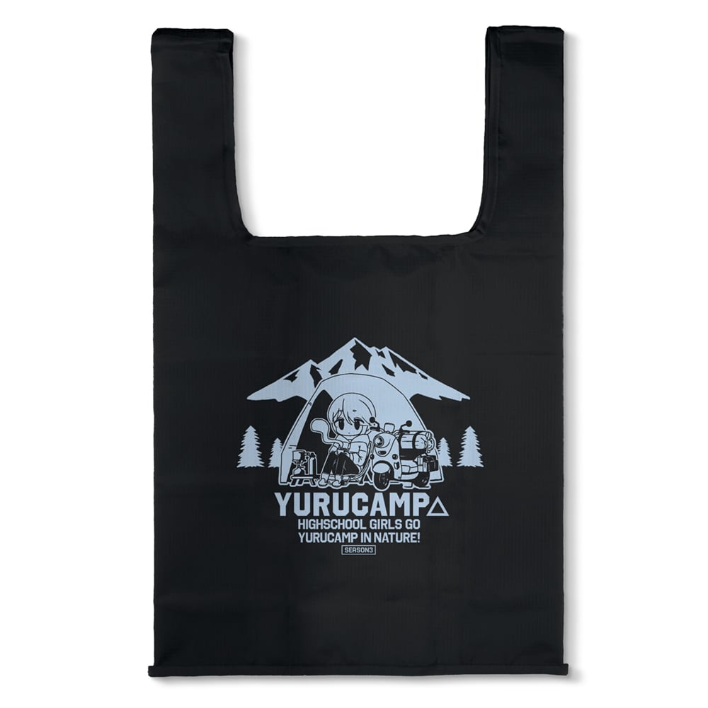 『ゆるキャン△ SEASON3』 志摩リンゆるキャン△ エコバッグ/BLACK