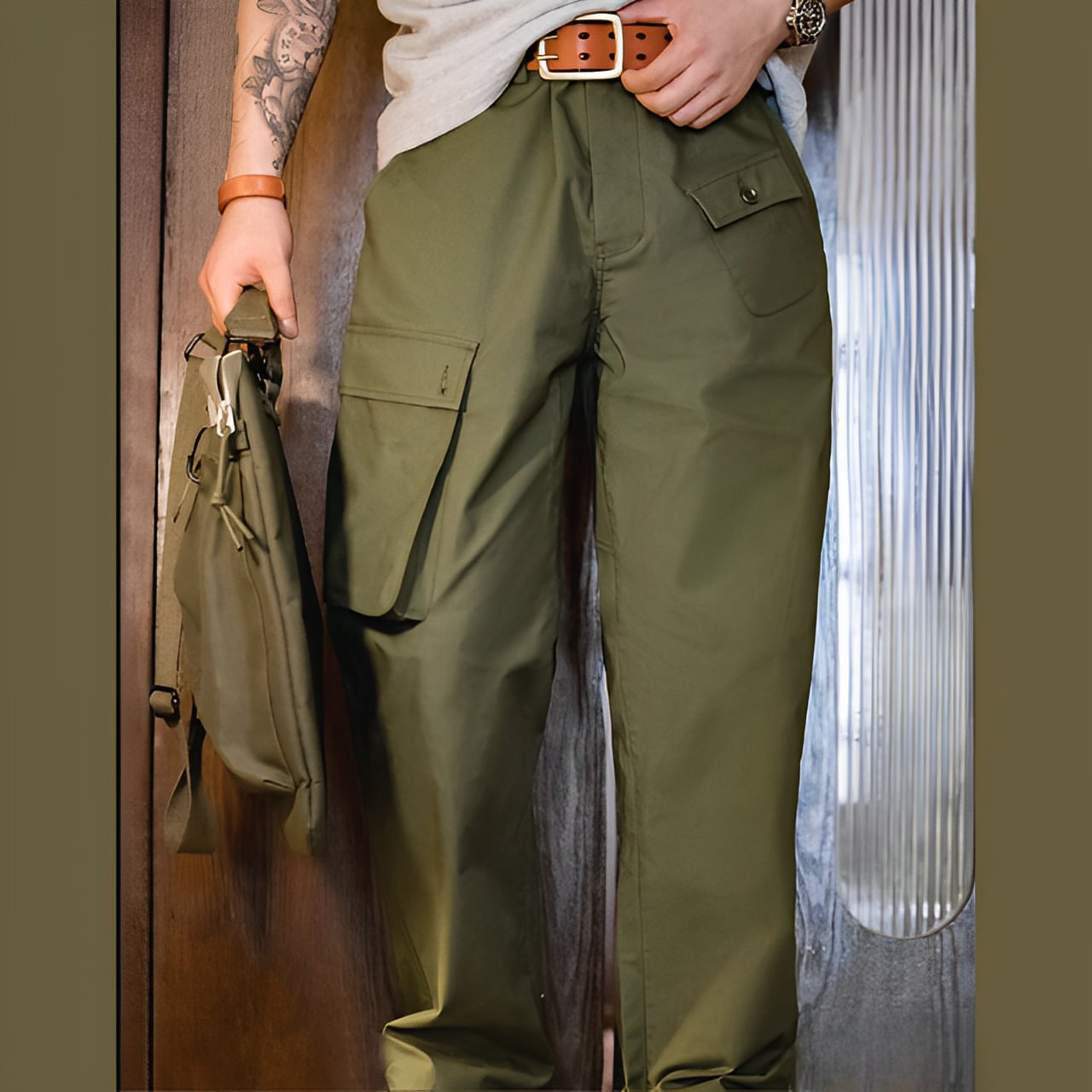 アイスバーグ レディース カジュアルパンツ ボトムス Pants Green-