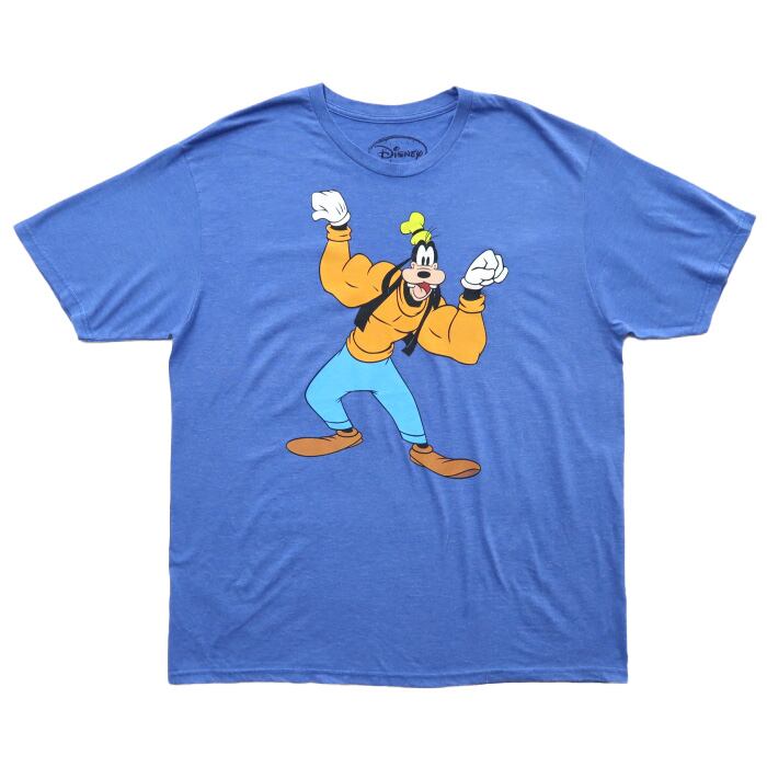 古着 グーフィー プリントTシャツ ディズニー キャラクター サイズ表記