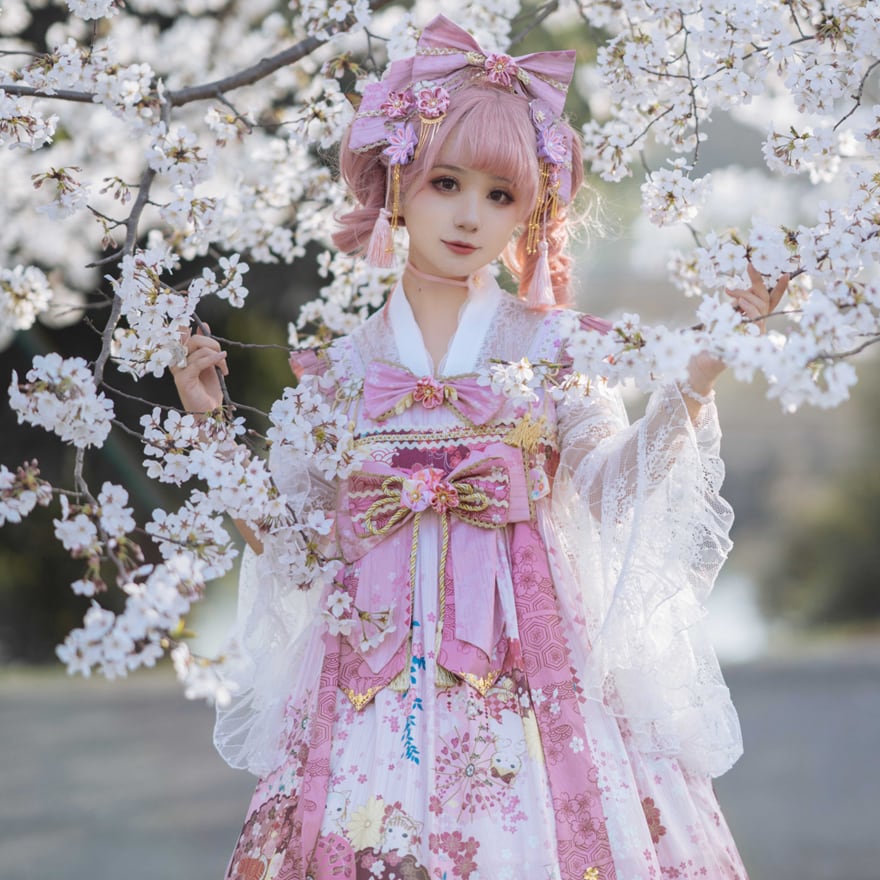 ロリィタ 和装 羽織り カーディガン シースル— ホワイト ブラック