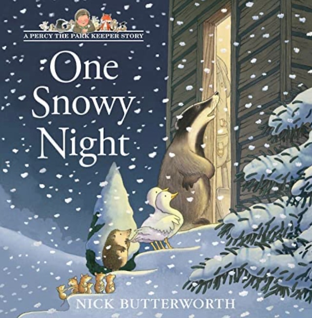 【英語絵本】One Snowy Night