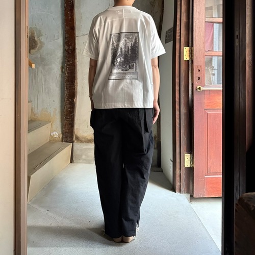 ASEEDONCLOUD アシードンクラウド Shokuonshitusu Ｔ SHIRT／ショクオンシツTシャツ Shokuonshitsu print(家柄プリント) #251812