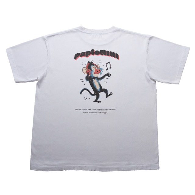 PapioNINI Graphic Tee - White