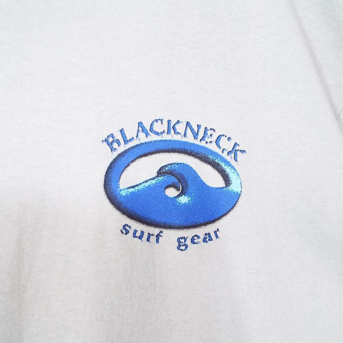 シングルステッチ】90s Hanes ヘインズ BLACKNECK SURF GEAR 1997