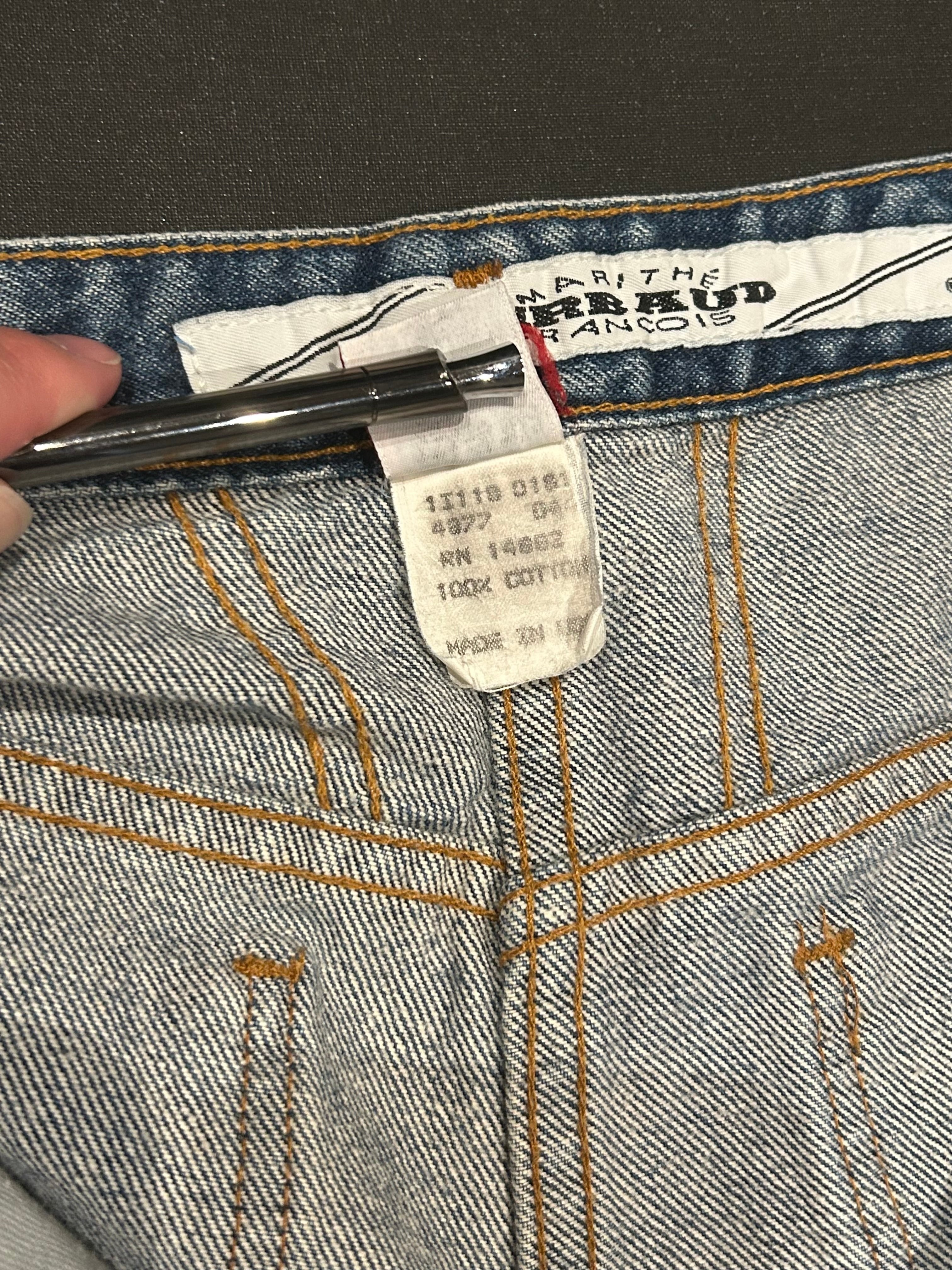 90's USA製 MARITHE FRANCOIS GIRBAUD Blue Denim （W29 L31） | CALM