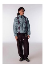 CONP Semi-sheer Diamond Quilted Jacket