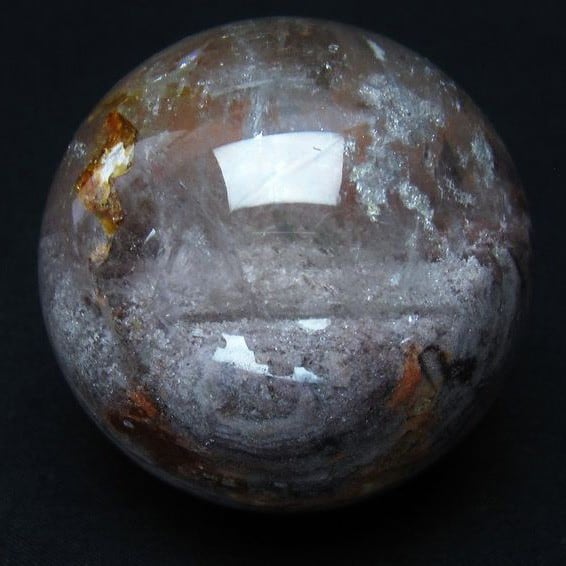 ガーデンファントム 水晶 丸玉 スフィア 49mm おまかせ便 141-2346