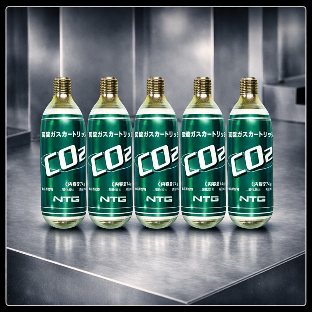 炭酸ガスカートリッジ（74g×5本入） | LOUVREDO