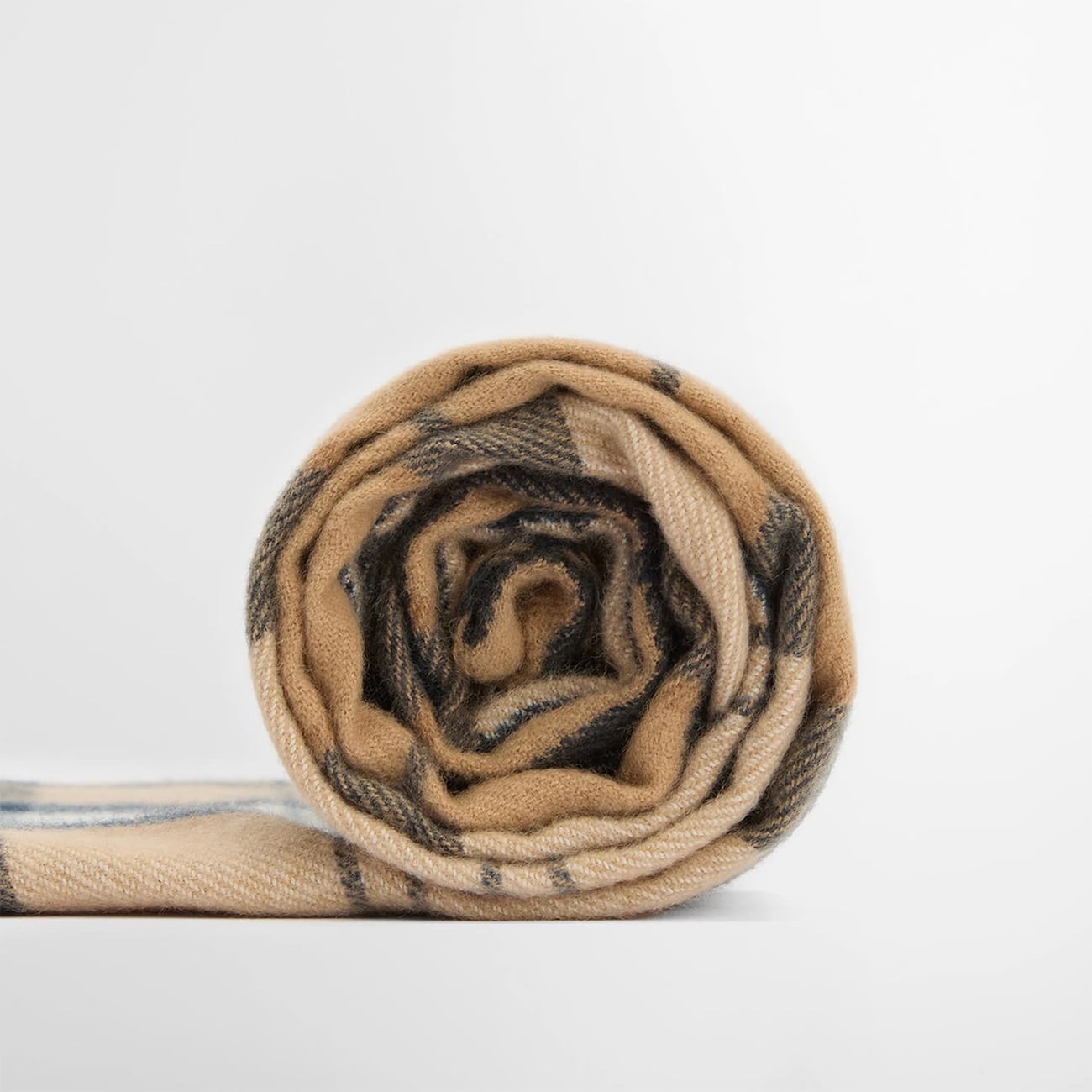 Barbour バブアー Hailes Tartan Scarf Hessian Navy Tartan ヘイルズ