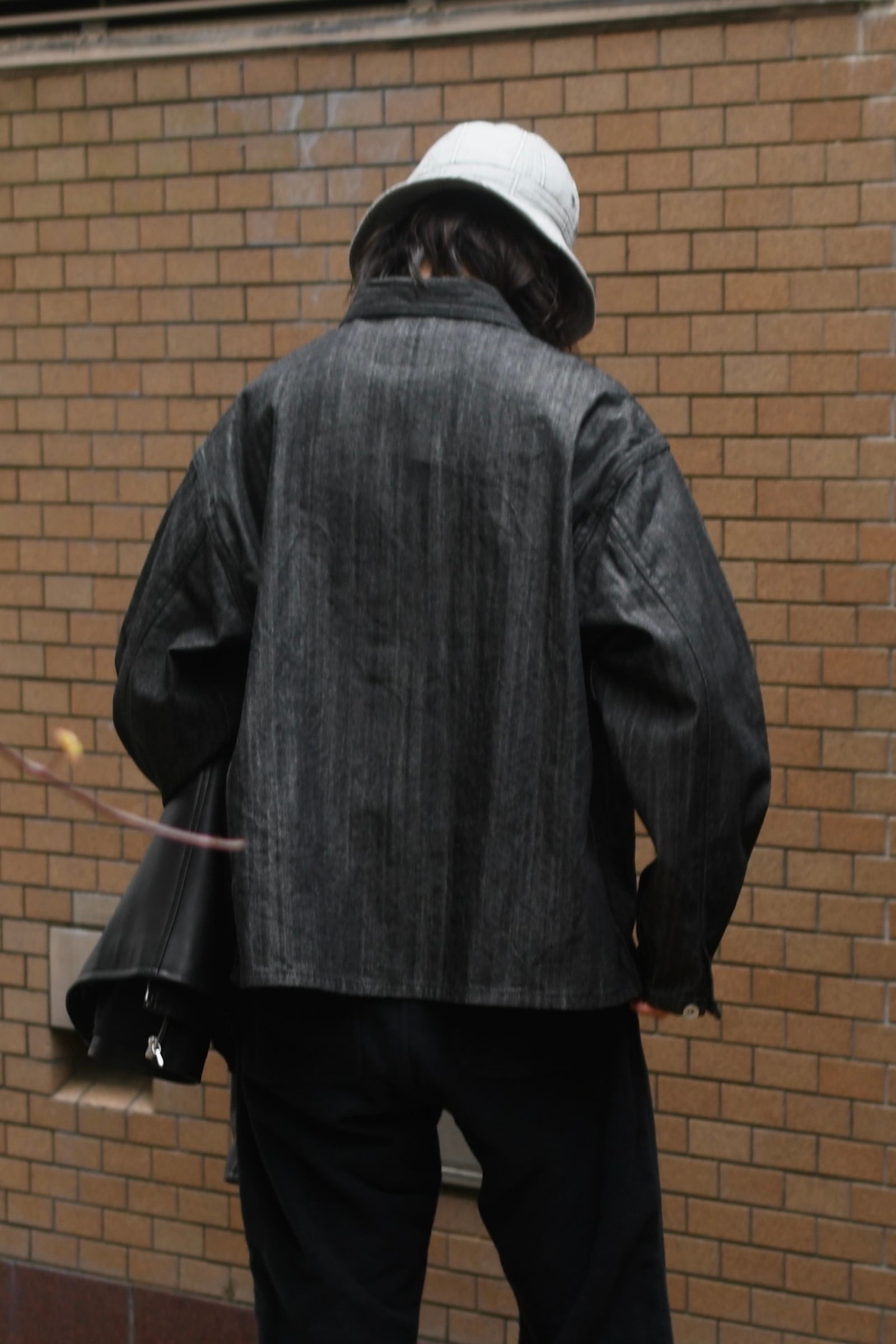 FOUNDOUR / DENIM PULLOVER (BLACK) | nariwai