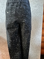 Nylaus ネップヘビーツイル　タック入りストレートパンツ