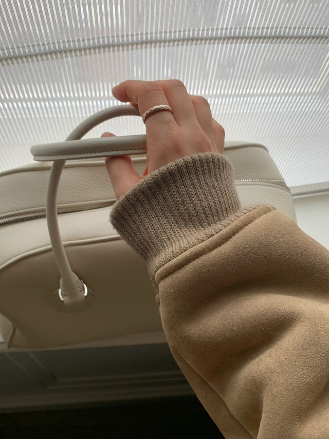 (予約) ounce / Mood suede fur suede coat 1color