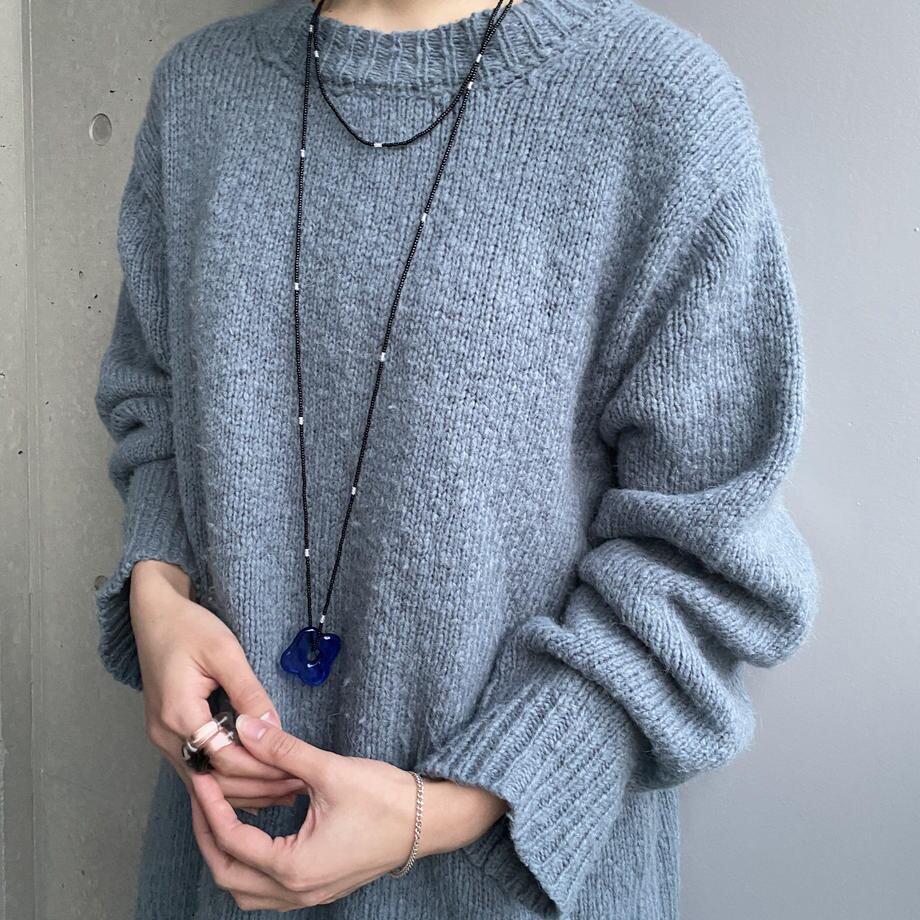 YURIKA_AKUTSU del.glass long bees necklace | AAR