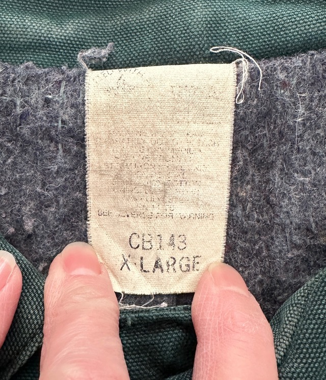 -Carhartt- Vintage 90s XL Michigan Chore Coat