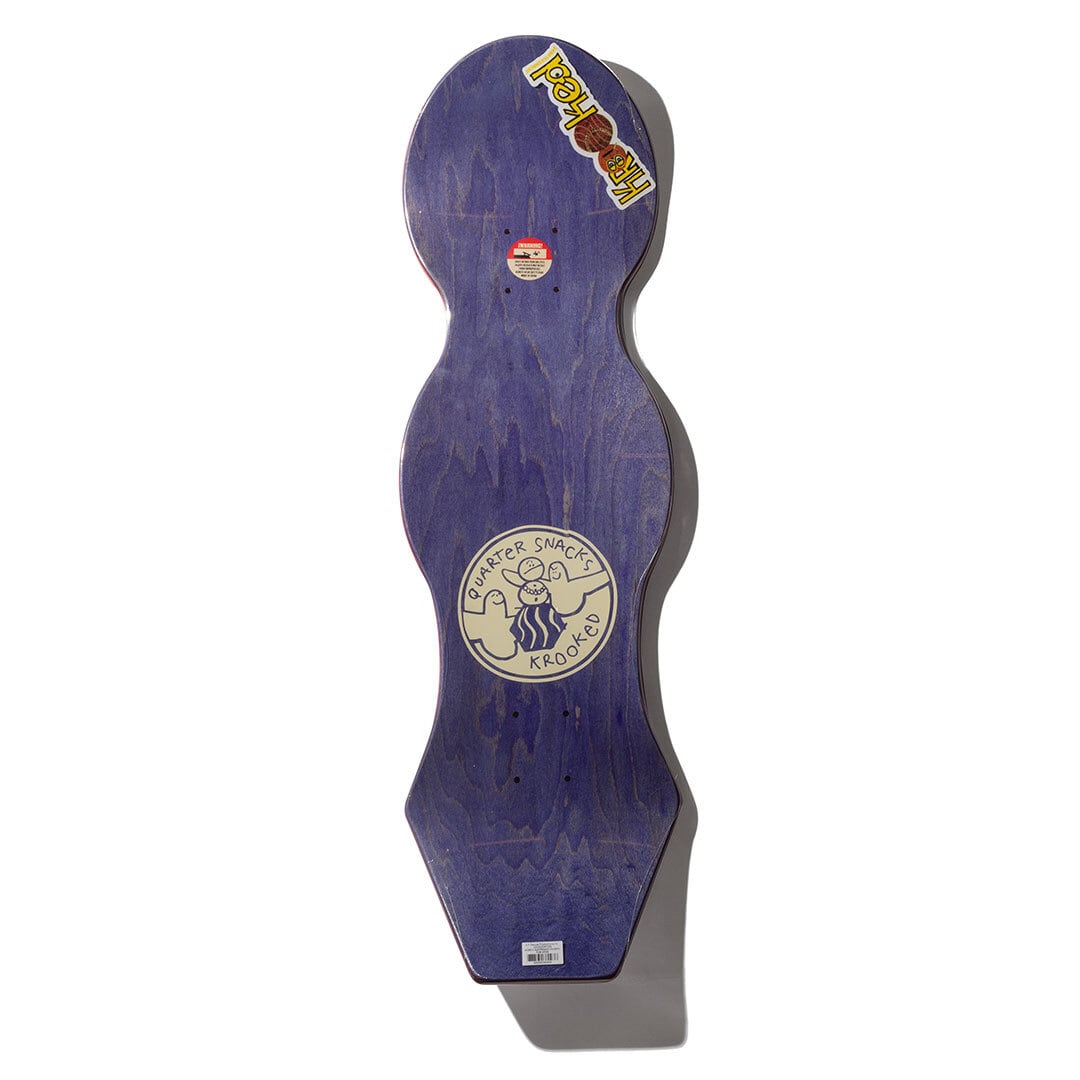 KROOKED QUARTERSNACKS SNACK MAN CRUISER 9インチ | HIGHFIVE