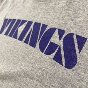 【NFL】Minnesota Vikings Tシャツ ミネソタバイキングス XL ビッグサイズ バックプリント US古着