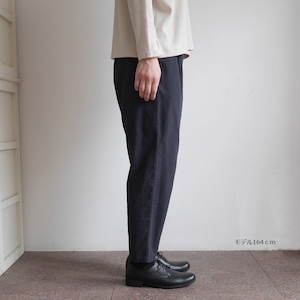 cotton tuck pants　コットンタックパンツ　evam eva