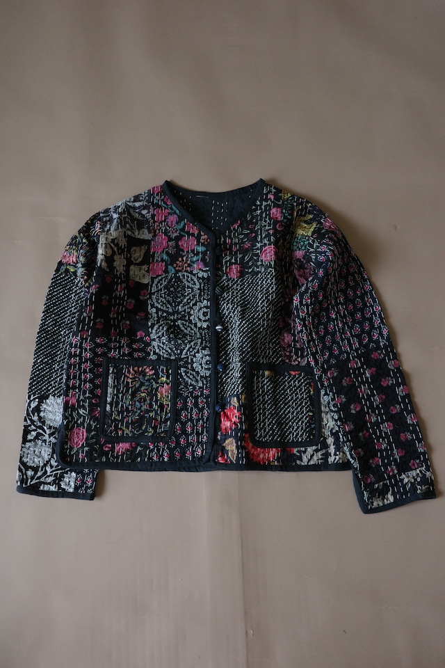 Patchwork Quilted Reversible Jacket