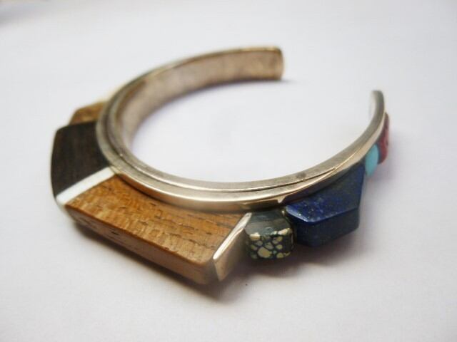 M.L.wright "HEIGHT INLAY BANGLE"