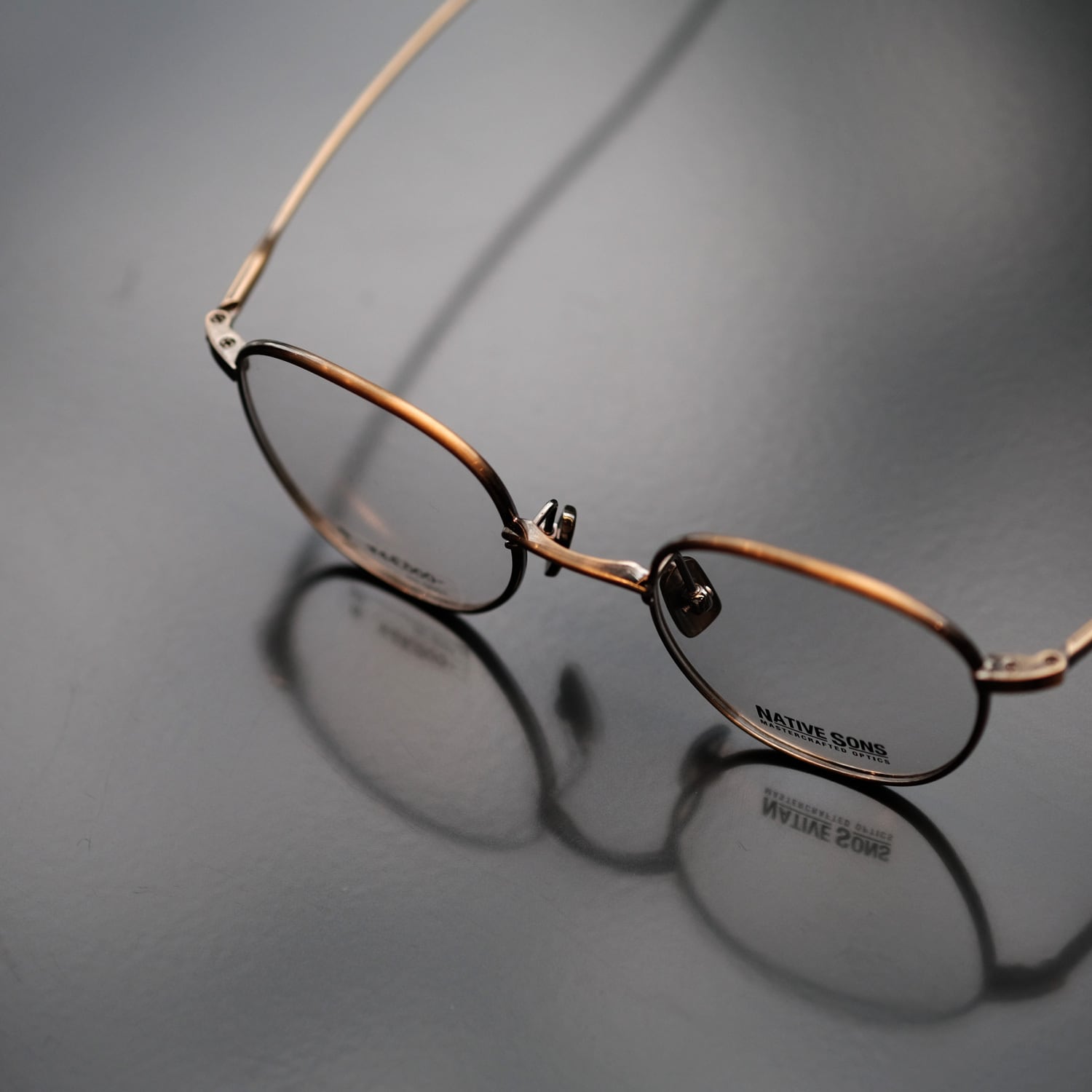 NATIVE SONS】Roy - Antique Gold (SMALL) | SEESAW SPECTACLES