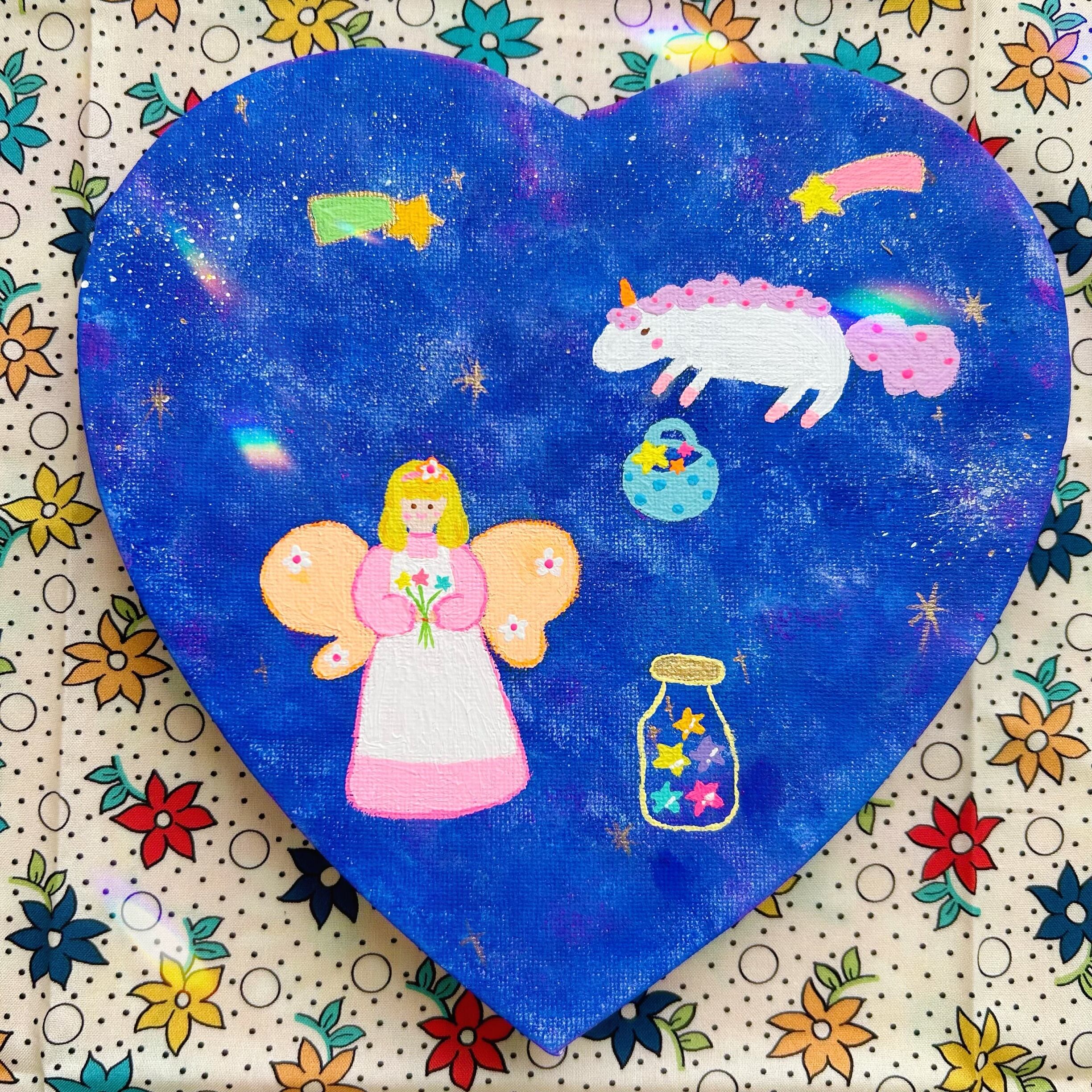 妖精アート⋈星の金貨をあつめて⋈