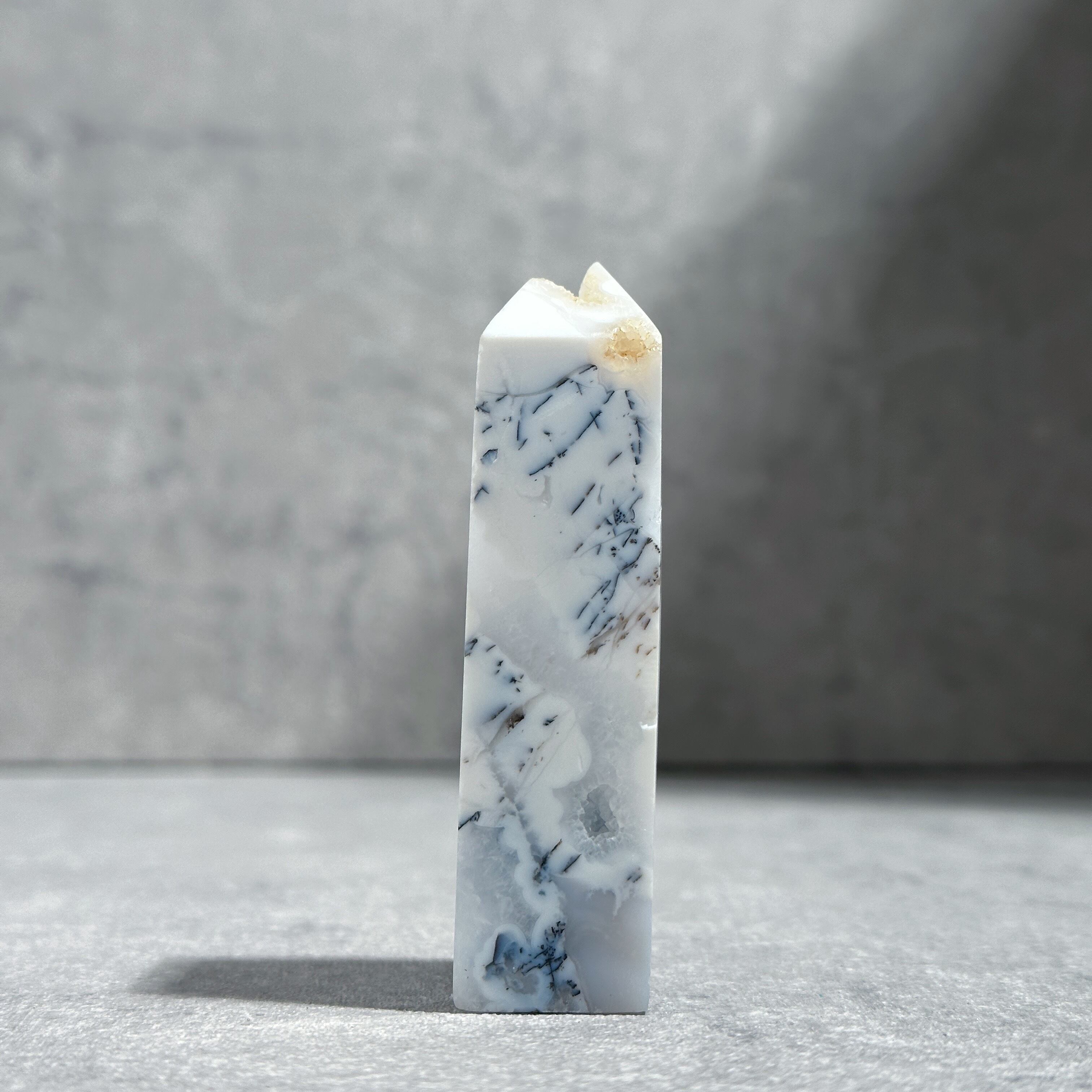デンドリティックアゲート タワー11◇ Dendritic Agate ◇天然石・鉱物