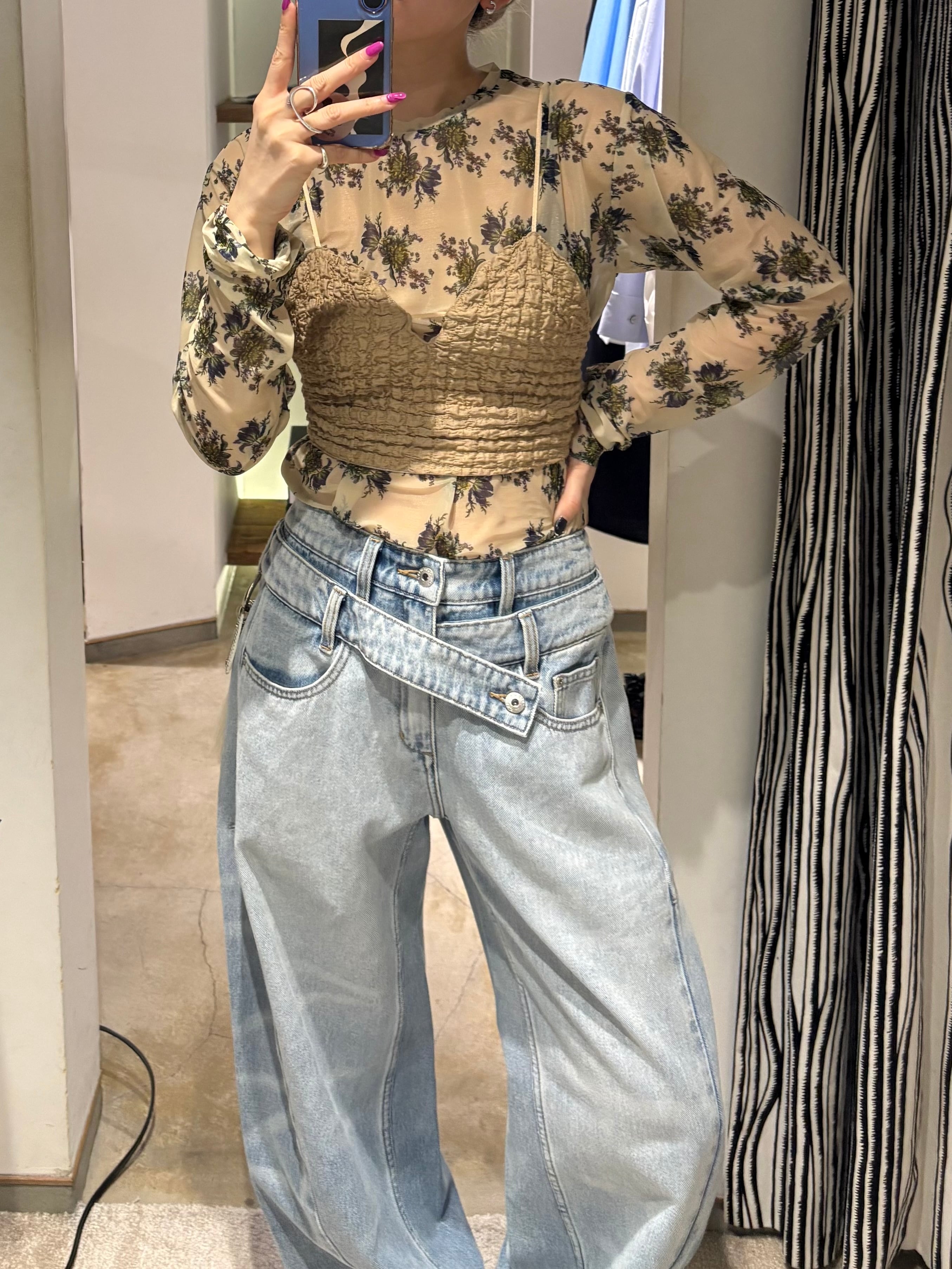 26SS】FUMIE TANAKA フミエタナカ / ビスチェ / patch bustier | TRENT