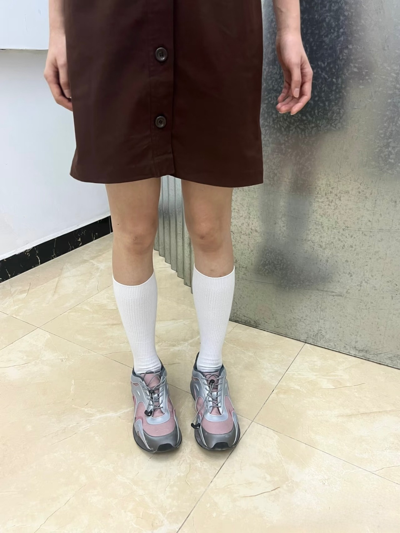 CONP Ripple Sneaker (Moon Pink)
