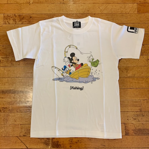 reversal×Disney Mickey S/STee-FISHING- / rvMKY002