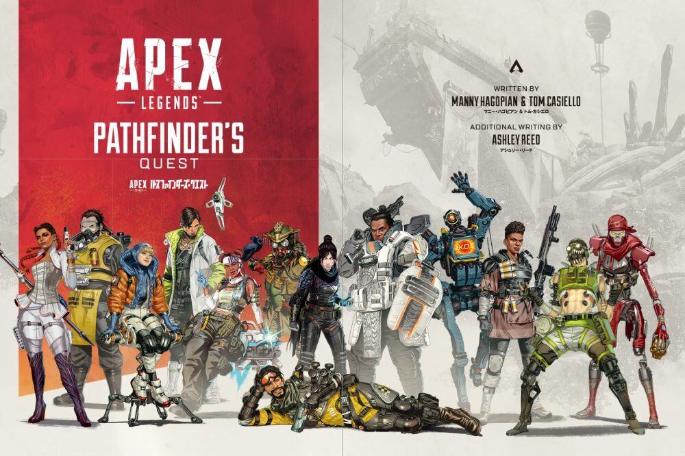 コミックアート「APEX LEGENDSパスファインダーズ・クエスト