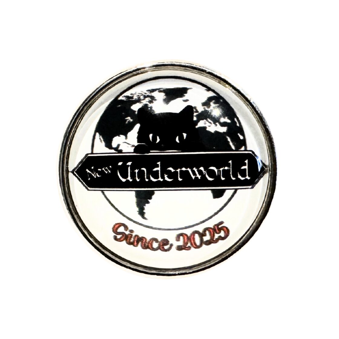 Underworldピンバッジ（WHITE x Since2025） | PAY ID