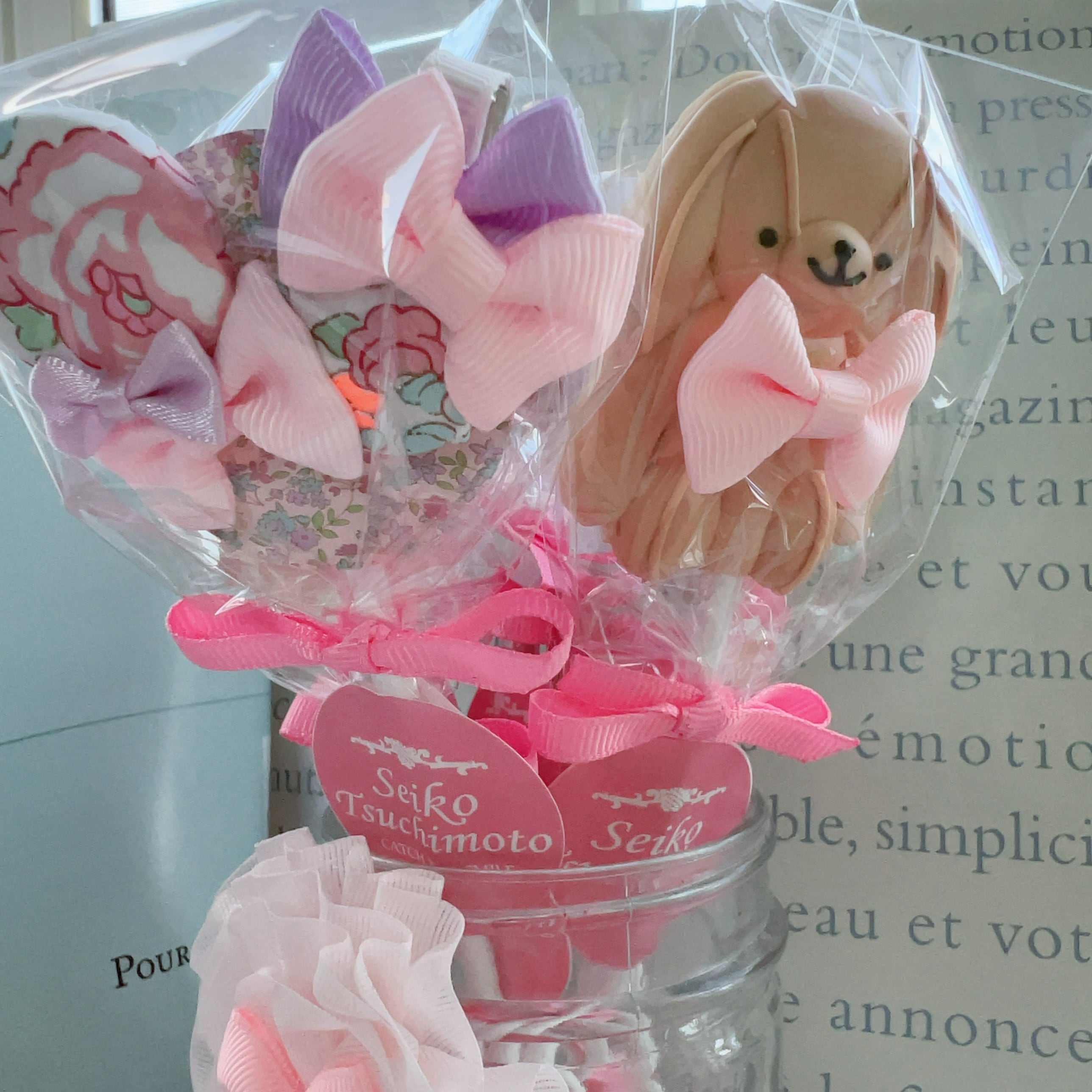 ロリポップヘアクリップ&クッキー