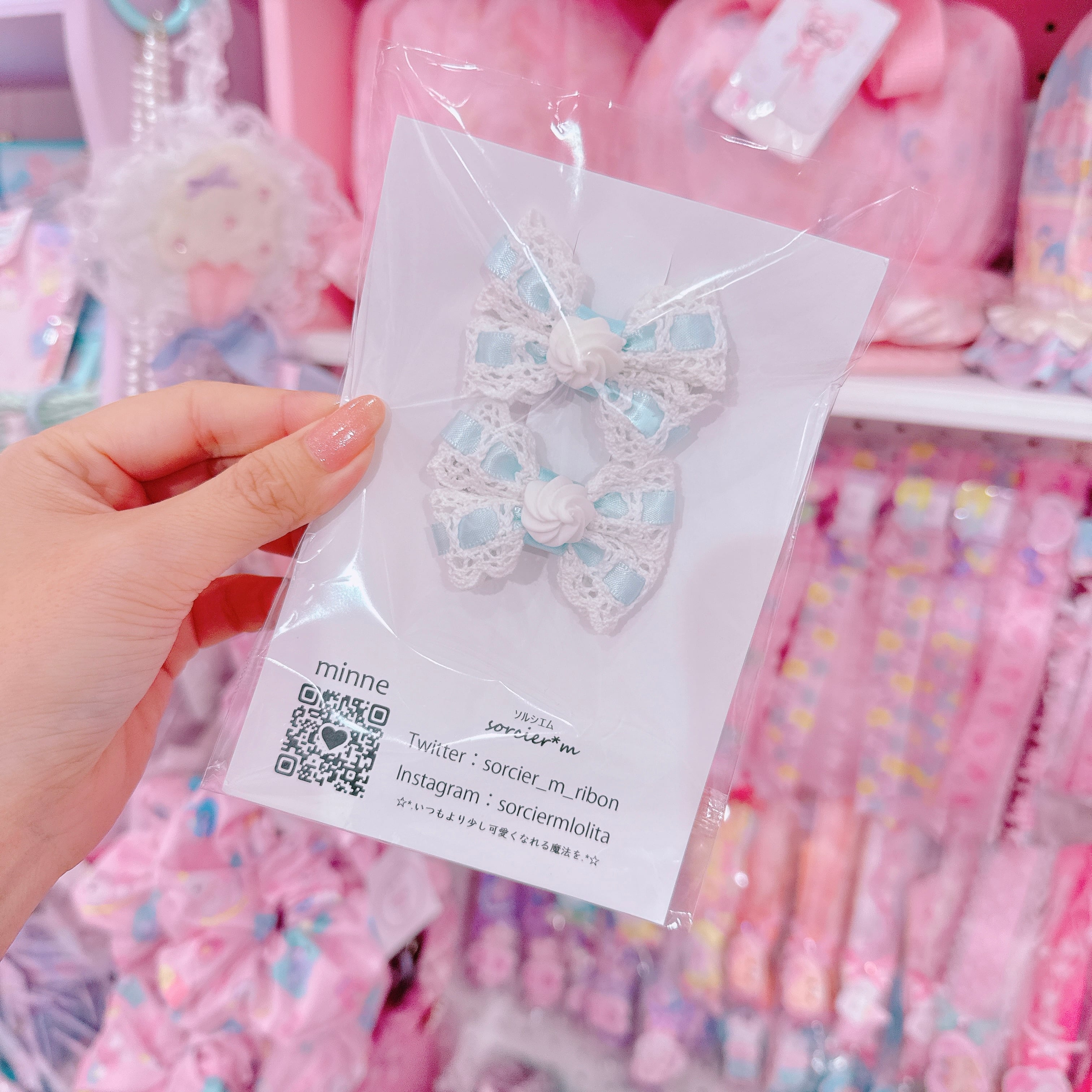 【E10】7-27ツインヘアクリップ