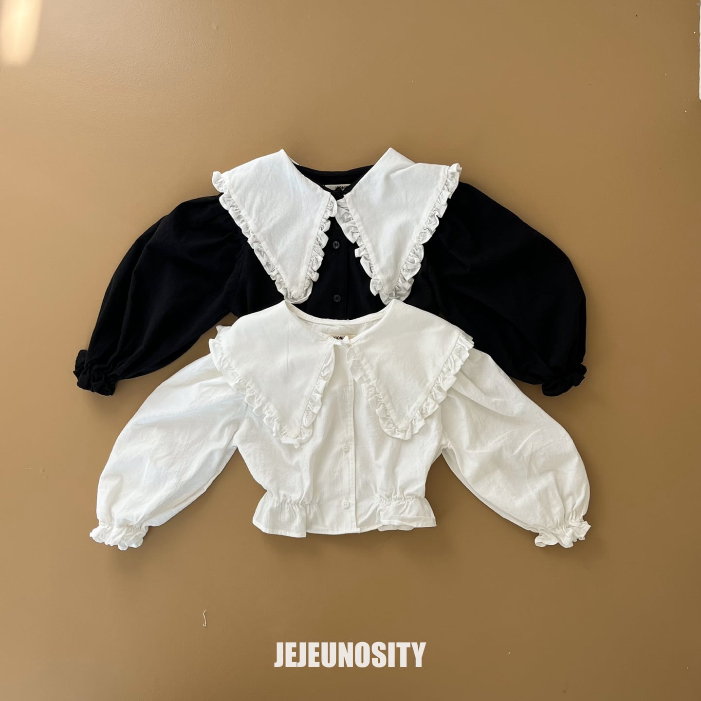 «sold out»«ジュニアサイズあり» jejeunosity パンプキンブラウス 2colors