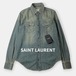 未使用 SAINT LAURENT サンローラン クラシック ウエスタン シャツ / J&NREUSE レディース トップス