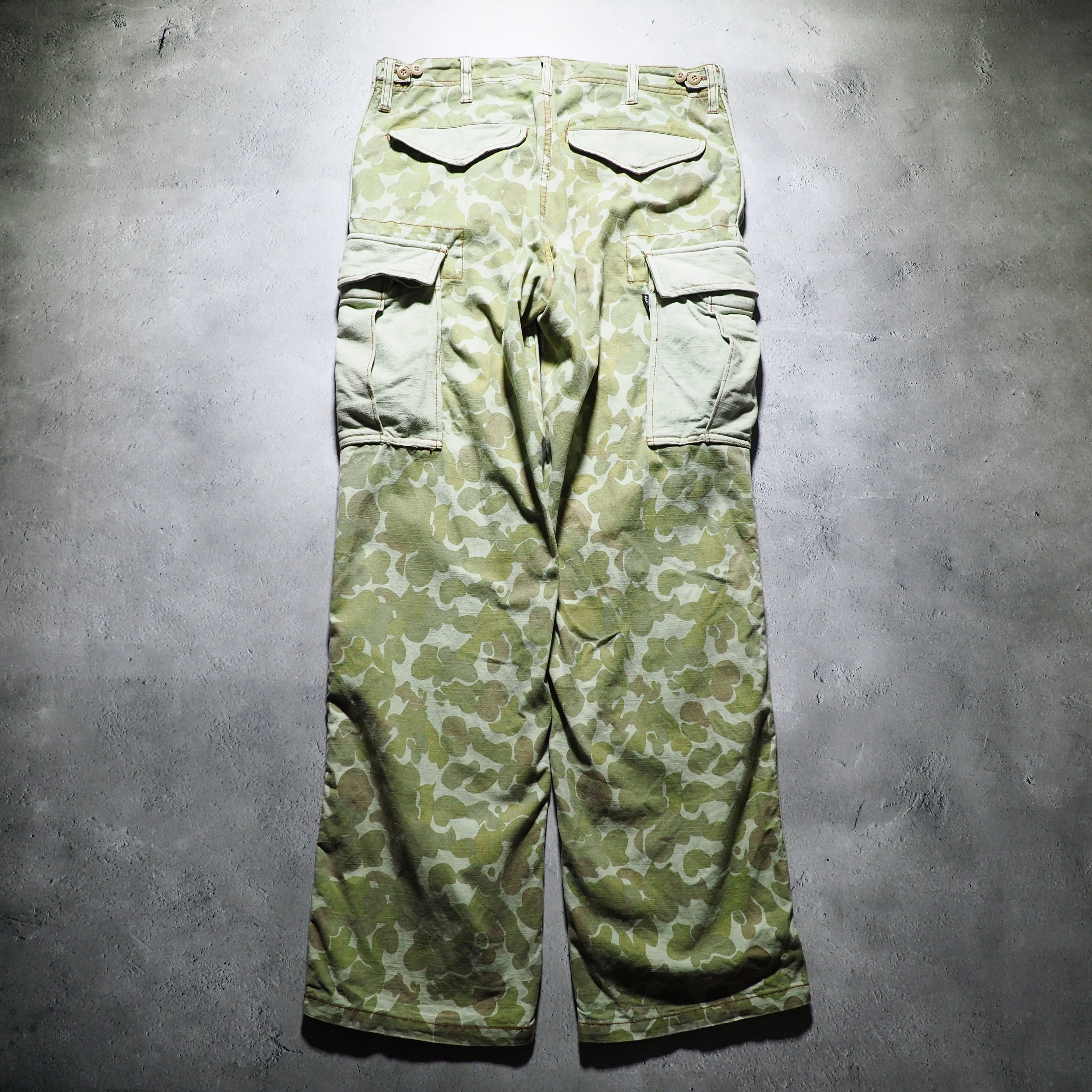” AVIREX ” ” Special ” Camouflage × painted Design military cargo pants