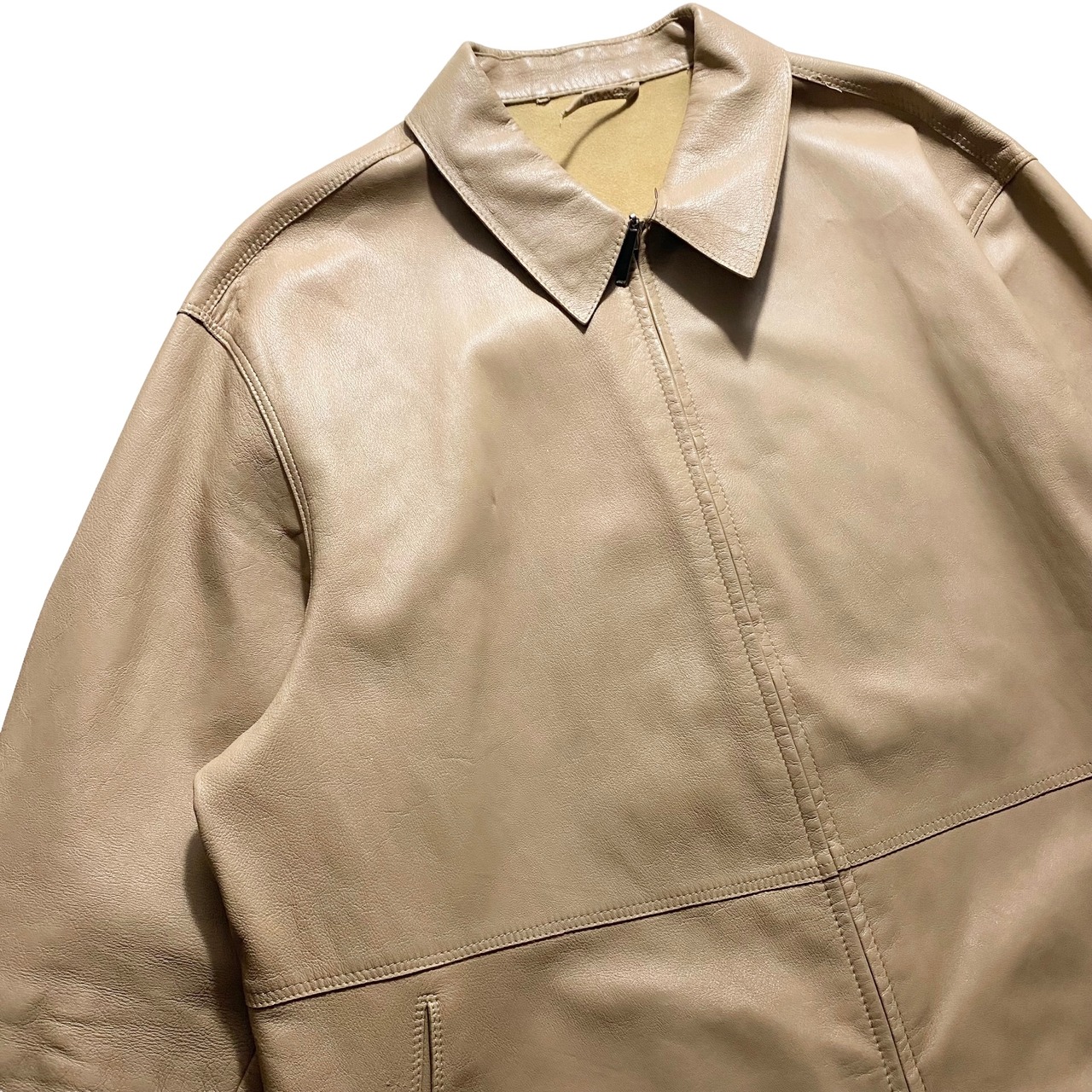 ERMENEGILDO ZEGNA leather jacket